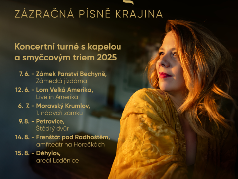 Zázračná písně krajina: Předprodej vstupenek na letní koncerty je spuštěn!