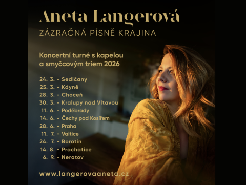 Letošní turné Zázračná písně krajina je za dveřmi!